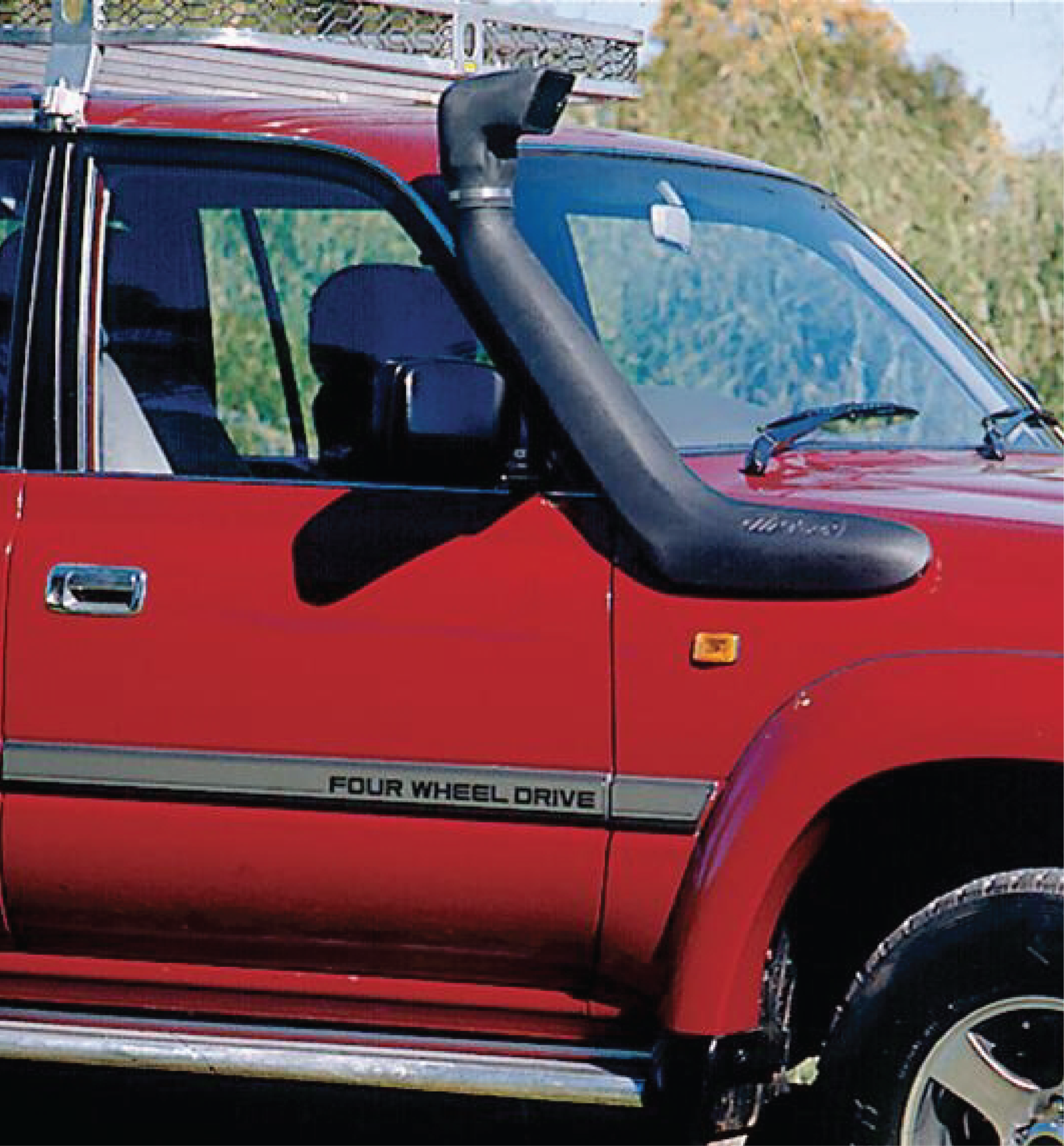 Toyota Land Cruiser 80 Series TJM Airtec Snorkel Suspension Systems