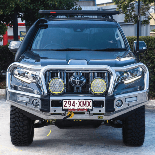 Toyota Prado LJ150 (+2017) TJM Bull Bar T15 Alloy Polished