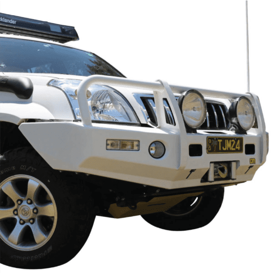 Toyota Prado LJ120 (+2005) TJM Bull Bar T13 Steel Black