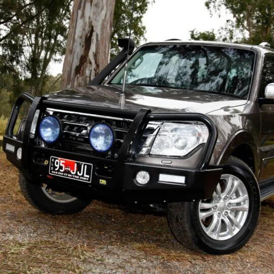 Mitsubishi Pajero NS , NT (+2014) TJM Bull Bar T13 Steel Black