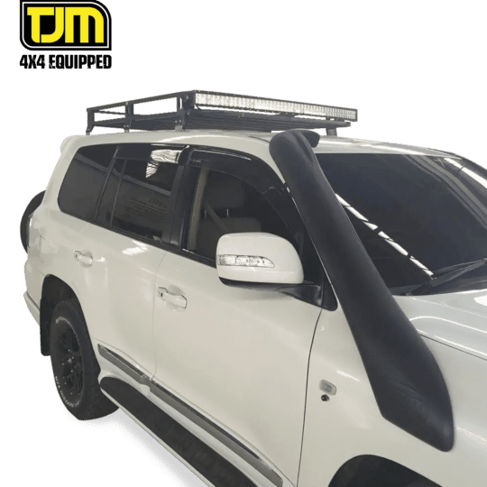 Toyota Land Cruiser 200 TJM Roof Rack Steel Black 6 Leg