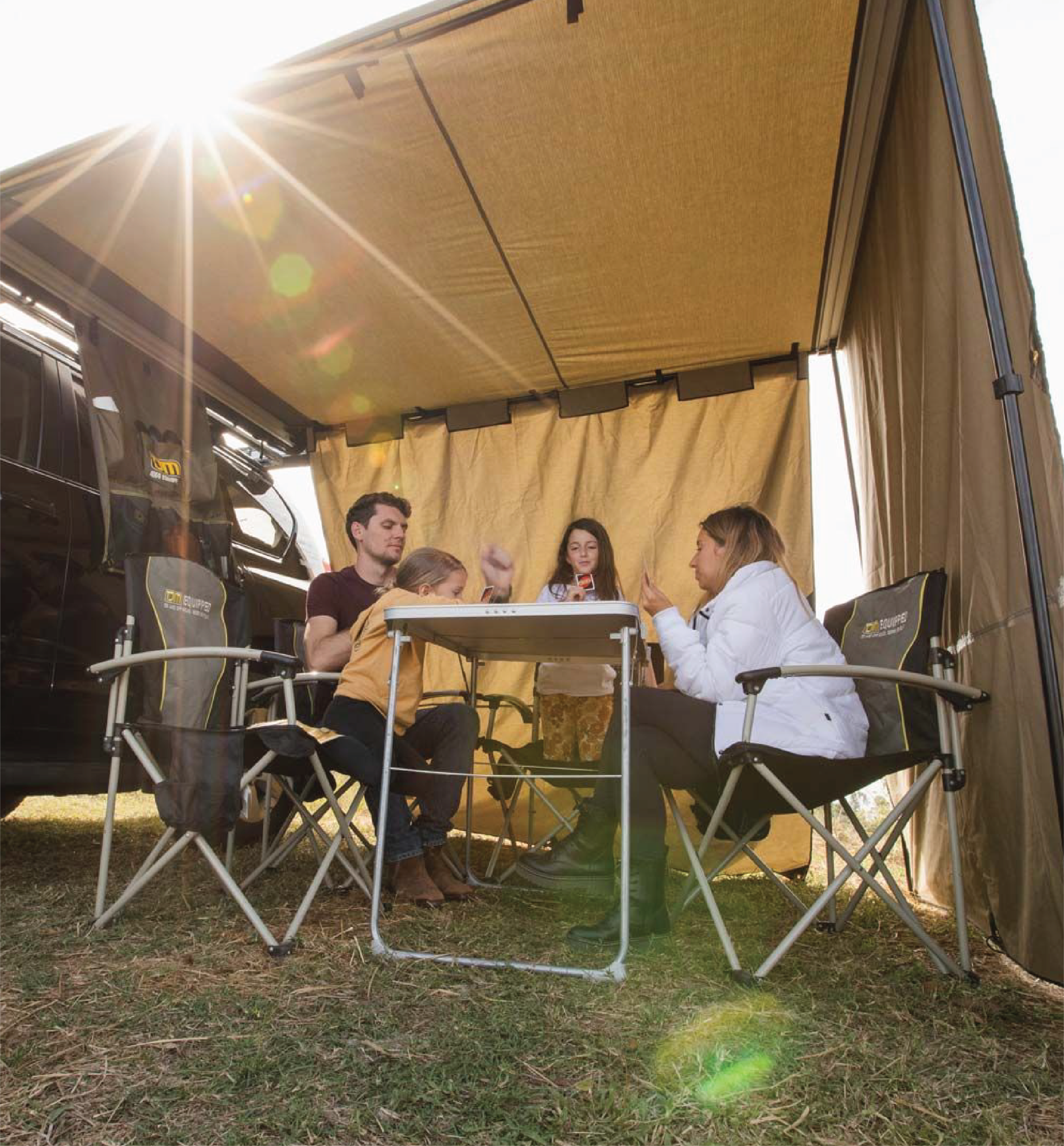 TJM AWNING SIDE WALL 2500 X 2200MM