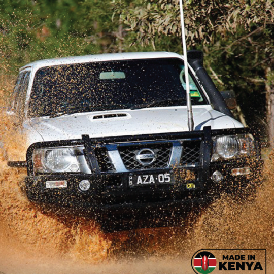 Nissan Patrol (+2005) TJM Bull Bar T13 Steel Black