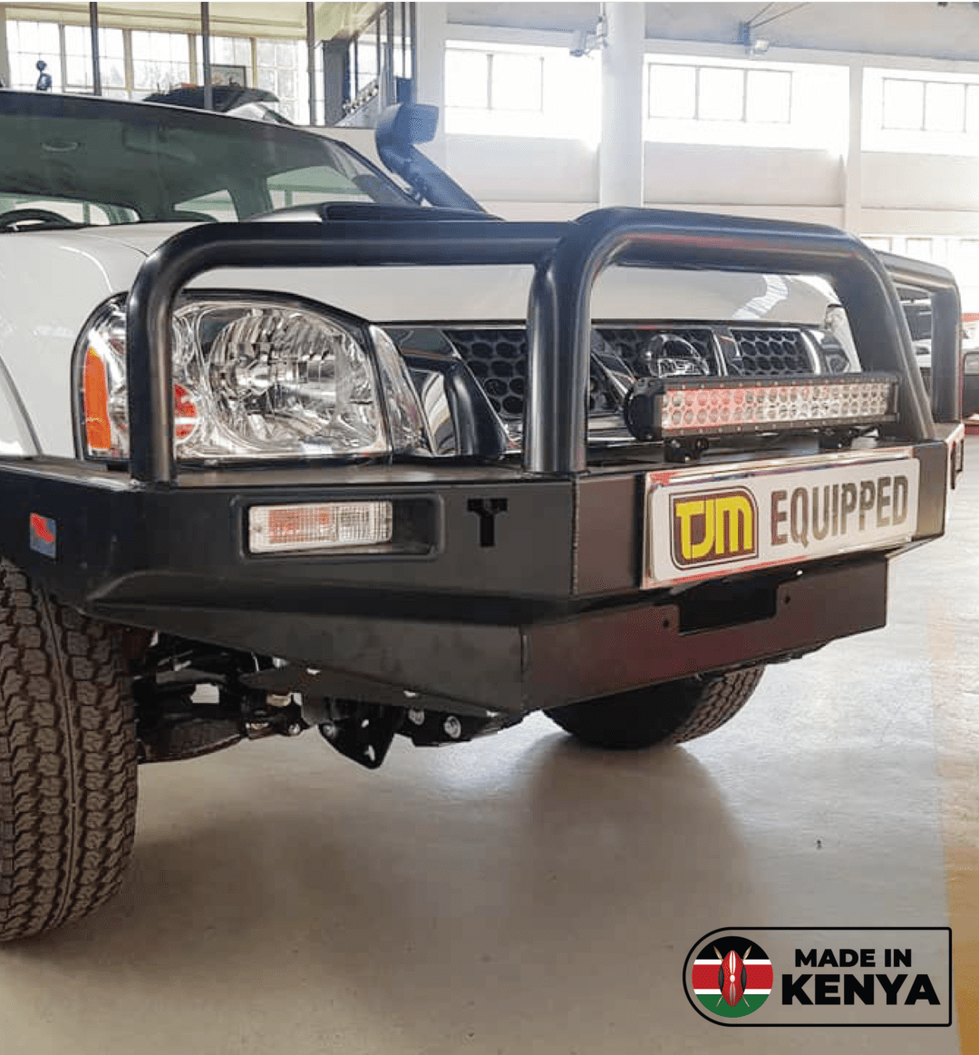 Nissan Hard Body (+2003) TJM Bull Bar T15 Steel Black