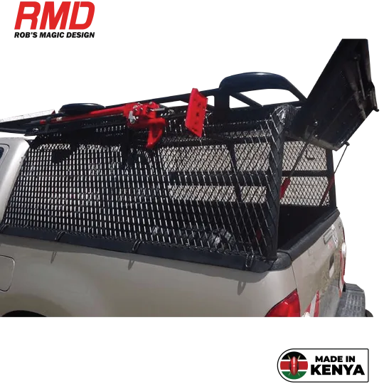 Hilux Cage with Wire Mesh and Rear Door