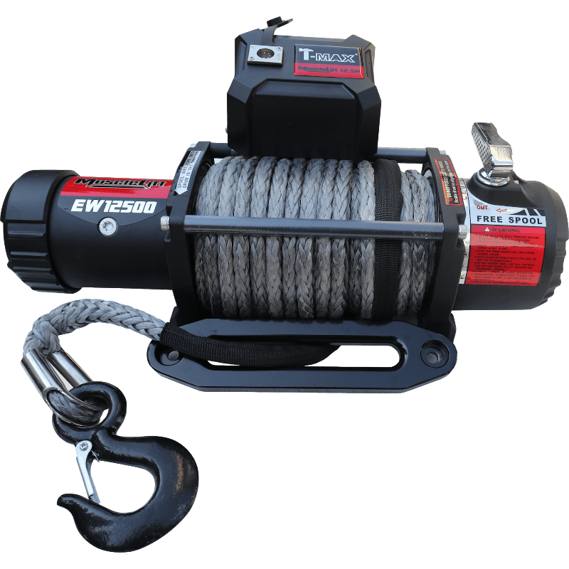 T-Max Electric Musclelift 12,500 Lbs Winch (Synthetic Rope) - Image 3