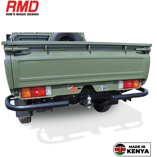 Toyota Land Cruiser 79 Rear Tubular Bar Wrap Around with Jacking Points