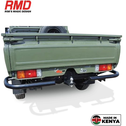 Toyota Land Cruiser 79 Rear Tubular Bar Wrap Around with Jacking Points