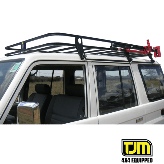 Universal TJM Roof Rack Steel Black 6 Leg