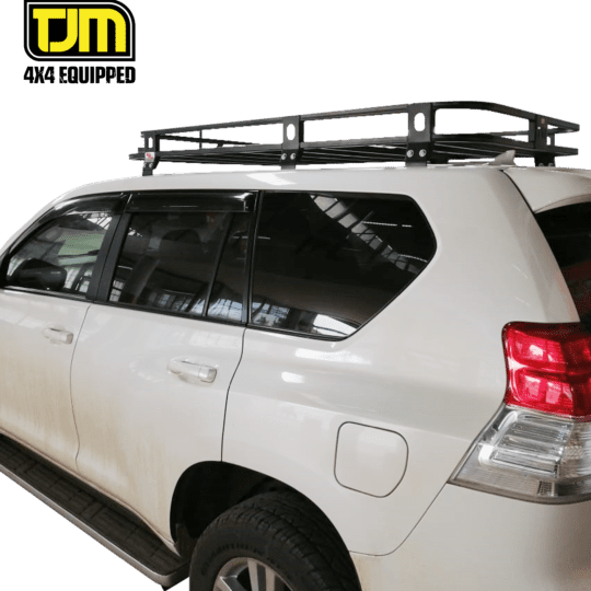 Toyota Prado LJ150 (+2017) TJM Roof Rack Steel Black 6 Leg