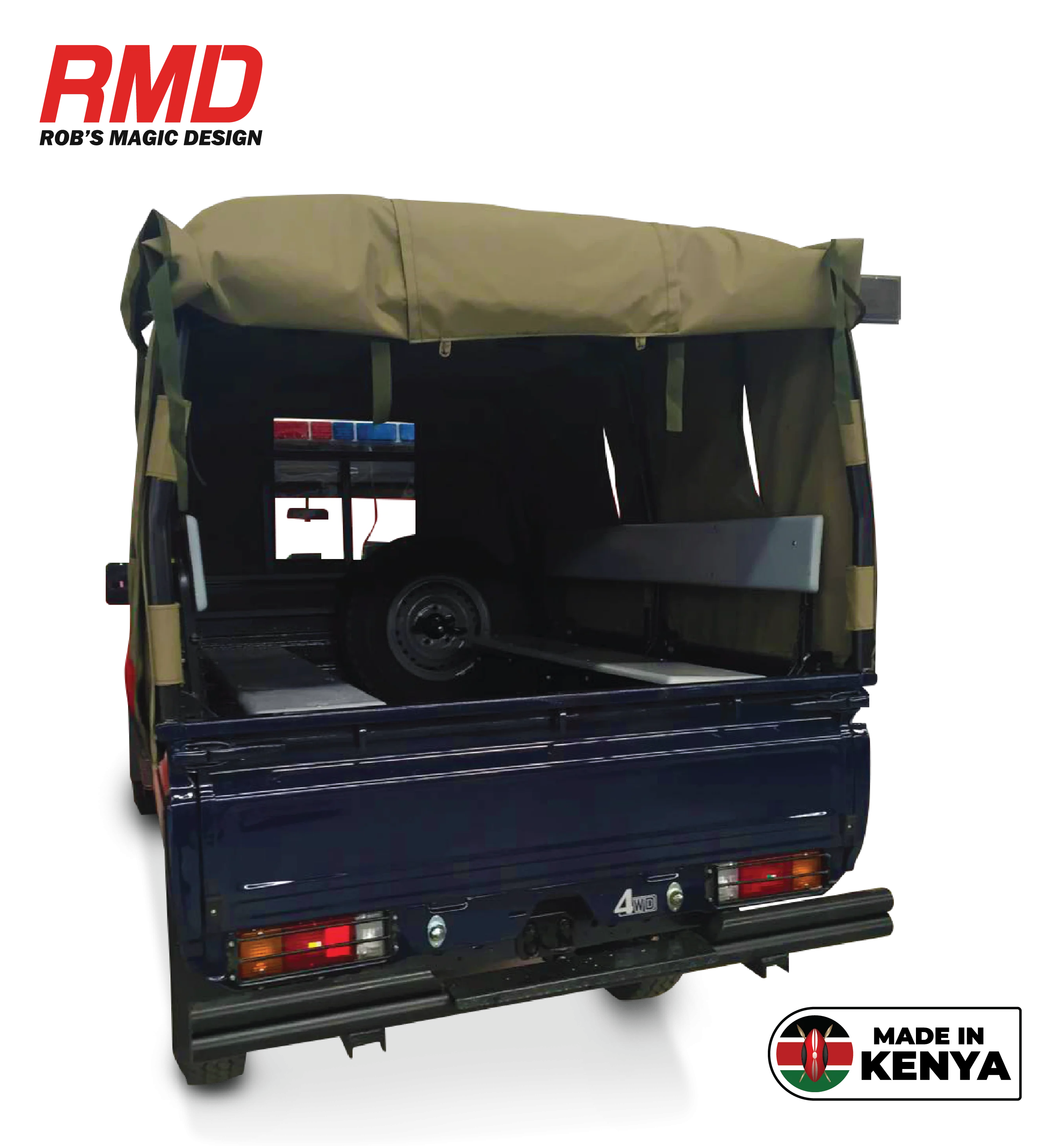 Toyota Land Cruiser 79 External Roll Cage to suit Side Folding Benches