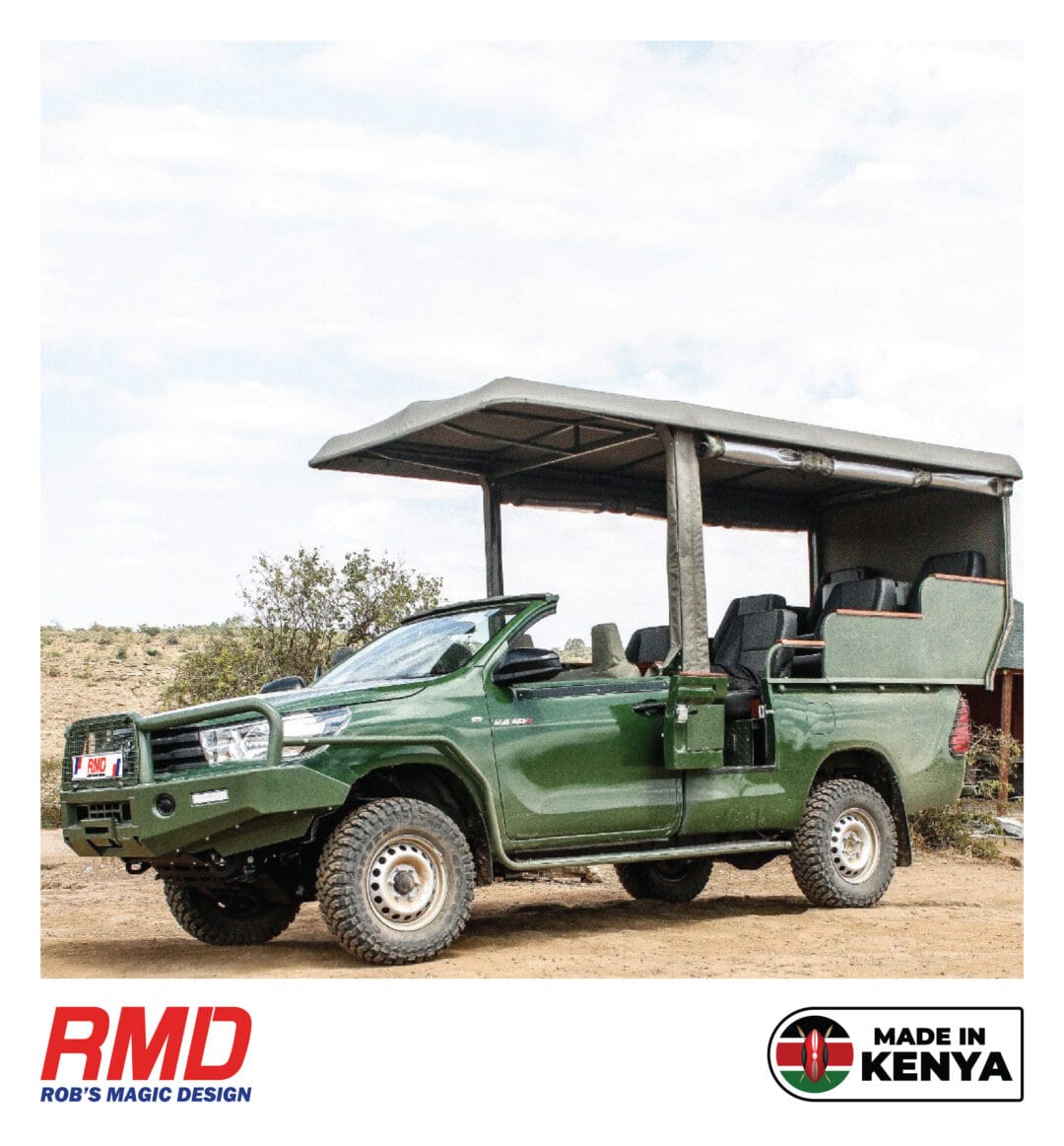 SAVANNA LUXURY 7/8/10 - SEATER STANDARD TRAY (Hilux / D-Max Open Game Viewer Conversion) - Image 4