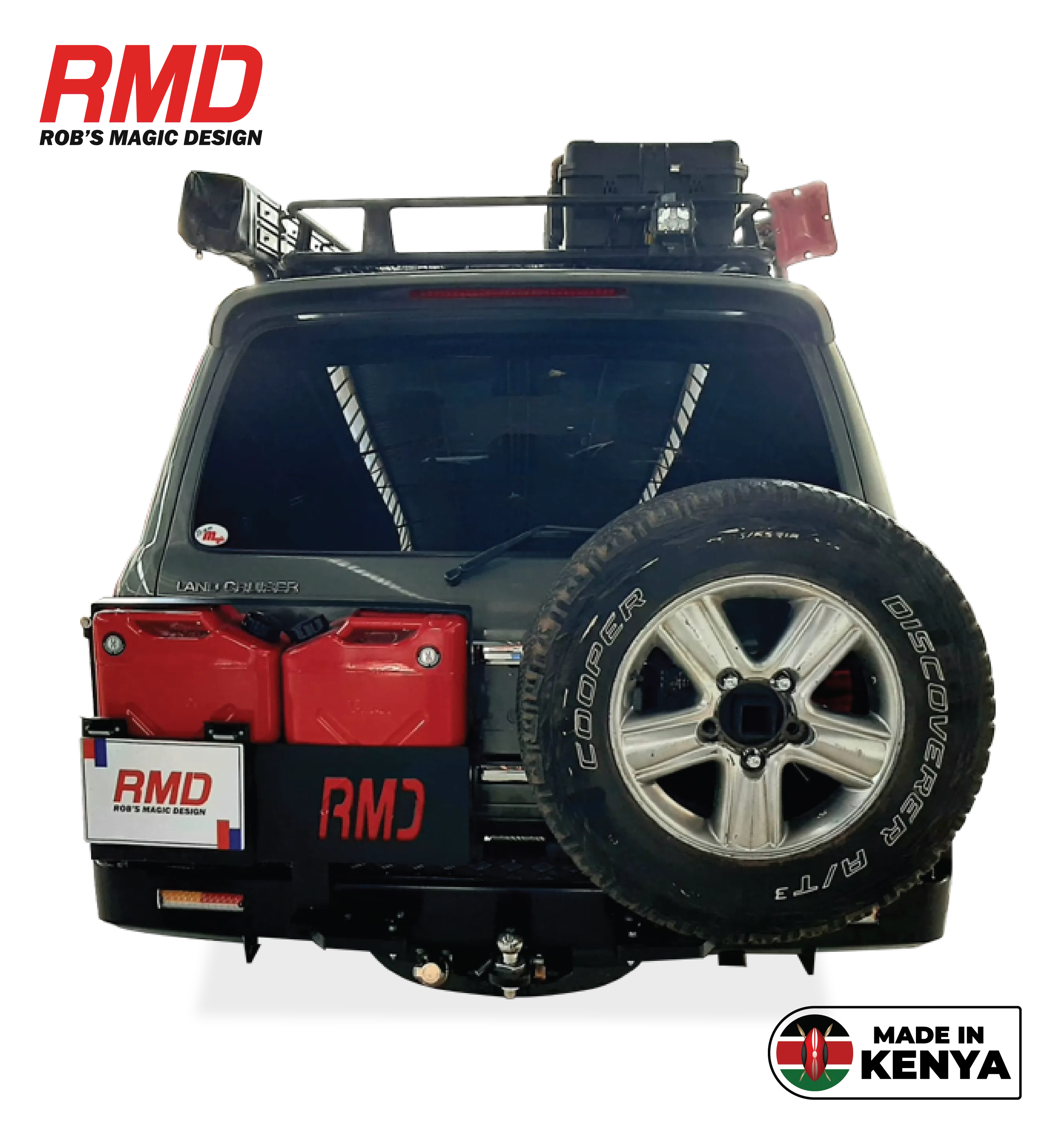 Toyota Land Cruiser 100 Rear Tyre Carrier (Right Hand Side) Require Rear Bar (RB8))