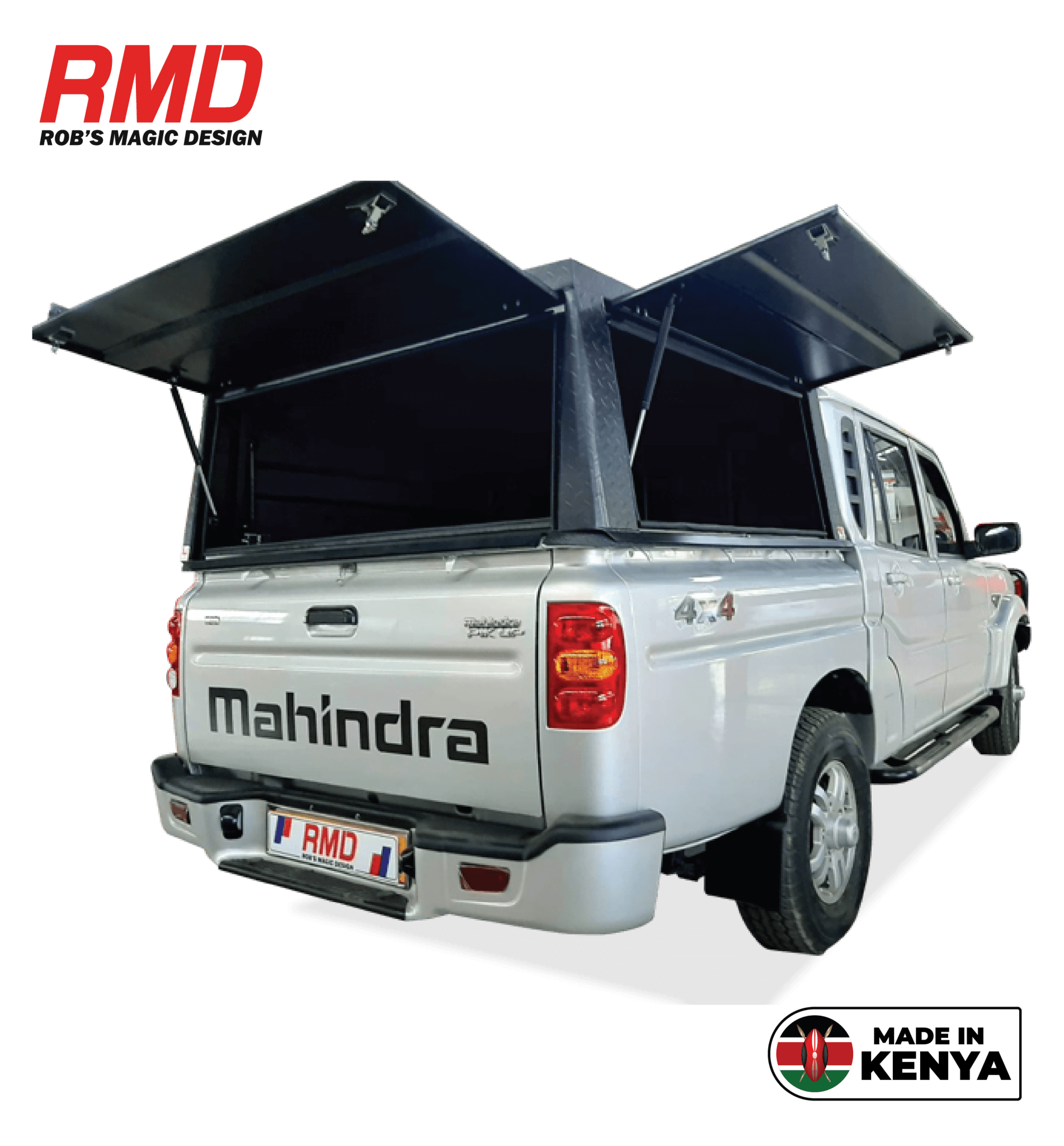 Mahindra Scorpio Double cab chequered steel plate canopy - Suspension ...