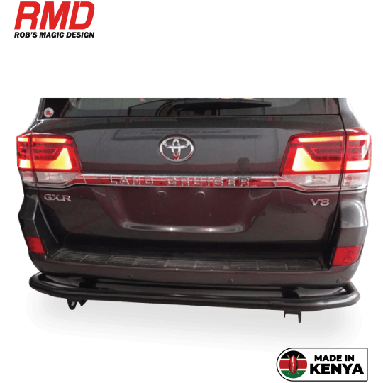 Toyota Land Cruiser 200 (-2015) Rear Tubular Bar Wrap Around with Jacking Points