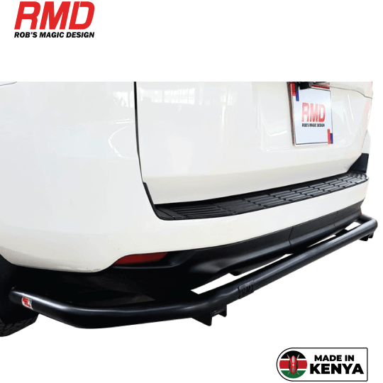 Toyota Land Cruiser 300 (+2021) Rear Tubular Bar Wrap Around with Jacking Points