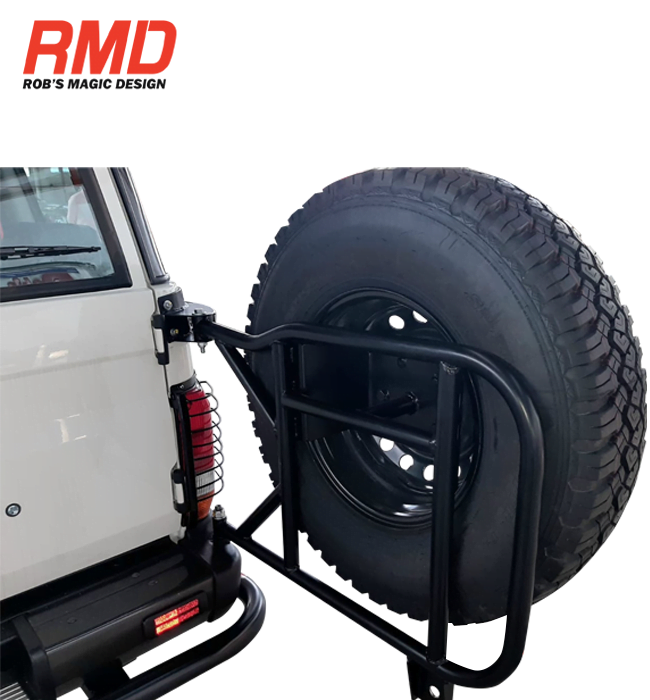 Toyota Land Cruiser 76/78 Body Mount Tyre Carrier