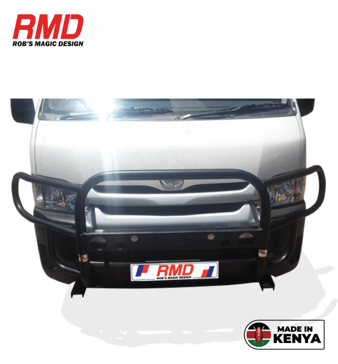 Toyota HiAce New Model Nudge Bar (RMD) - Image 2