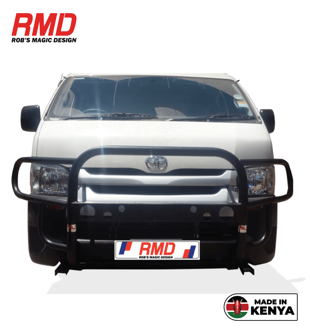 Toyota HiAce New Model Nudge Bar (RMD) - Image 3