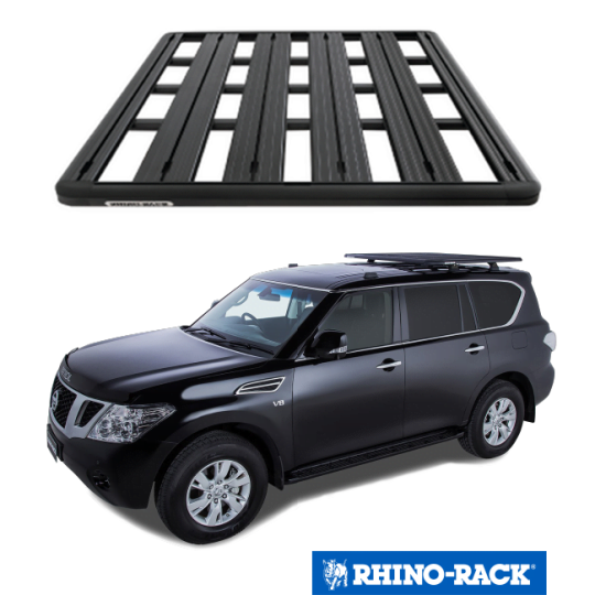 Nissan Patrol Y62 (+2013-11/2019) Aluminium Pioneer Platform (1328x1426mm) to Suit Sunroof