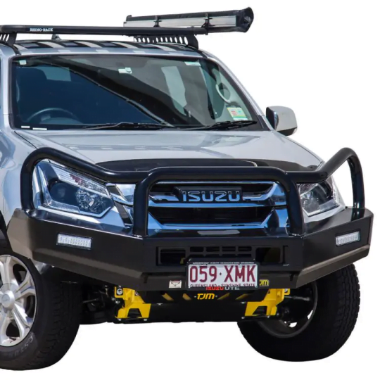 Isuzu D-Max (+01/2017 to 08/2020) TJM Bull Bar T15 Steel Black