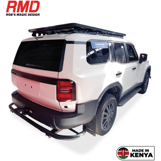 Toyota Prado J250 (+11/24) Rear Tubular Bar Wrap Around with Jacking Points