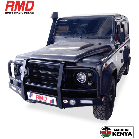 Land Rover 110 / 130 Bull Bar T13 Steel Black