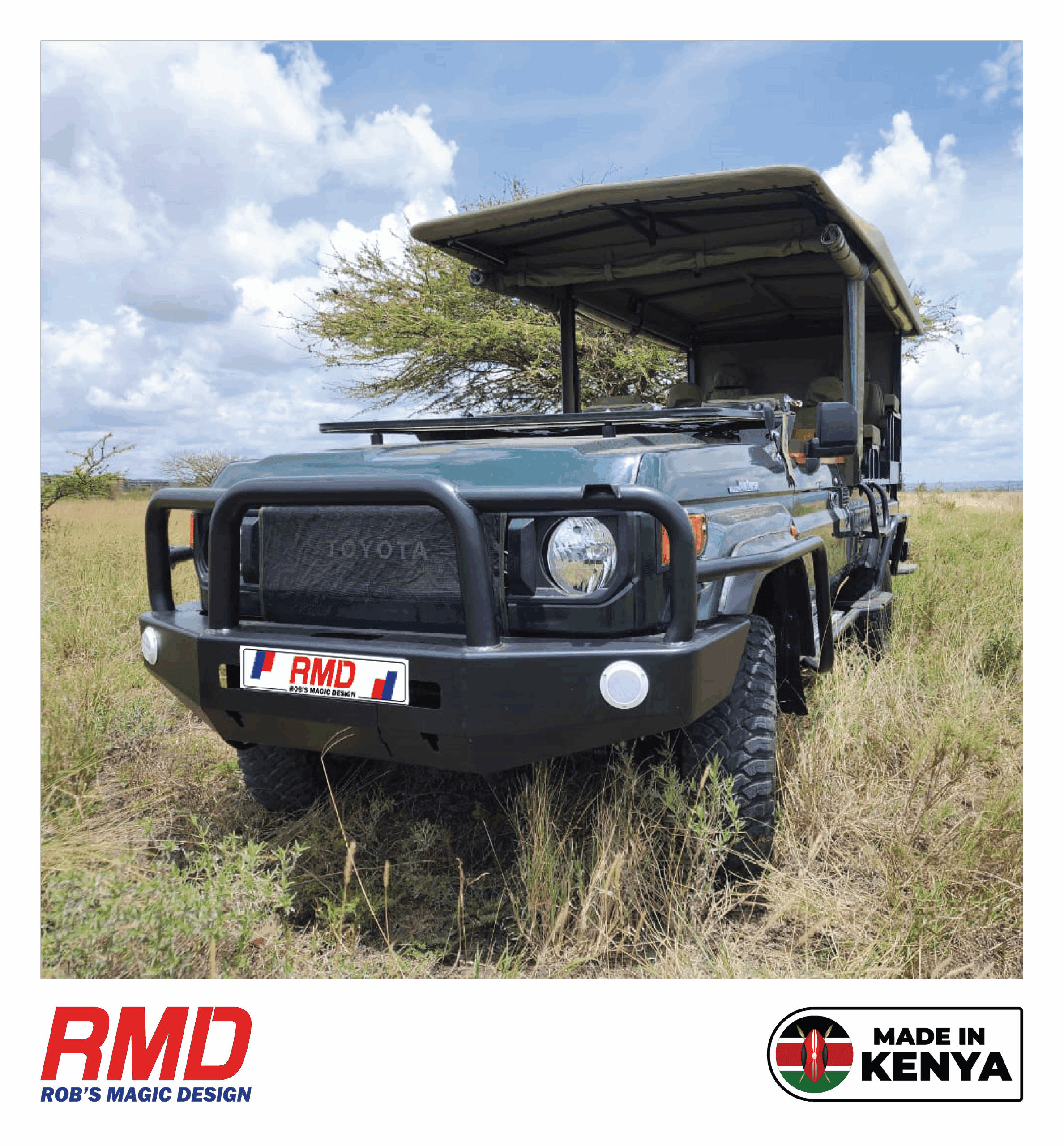 LAIKIPIA LUXURY - 4/5/6/7 SEATER STANDARD TRAY (Open Game Viewer - Land Cruiser 79) - Image 2
