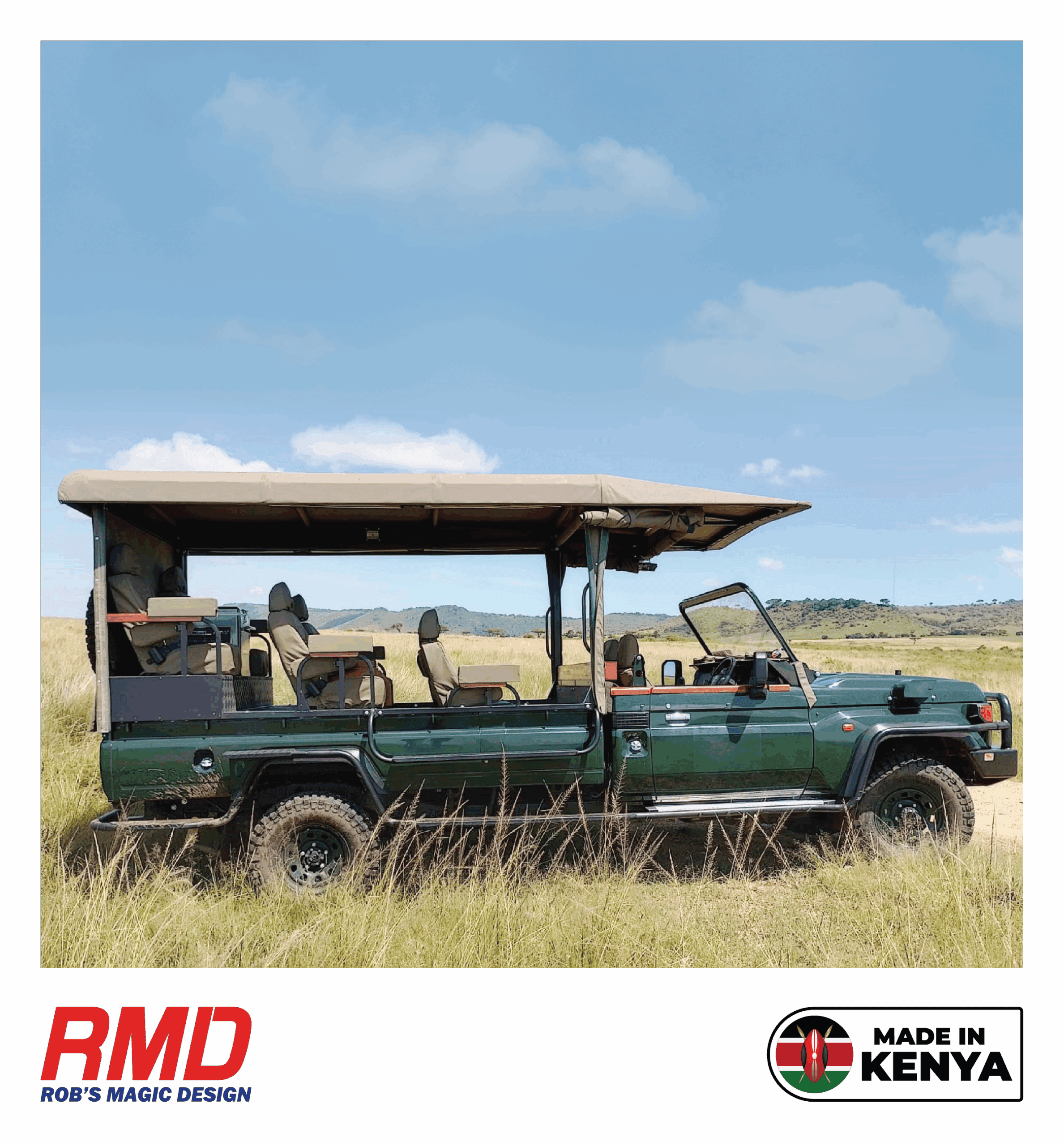 MARA LUXURY 7/8/10 - SEATER EXTENDED INTRAY (Open Game Viewer - Land Cruiser 79)