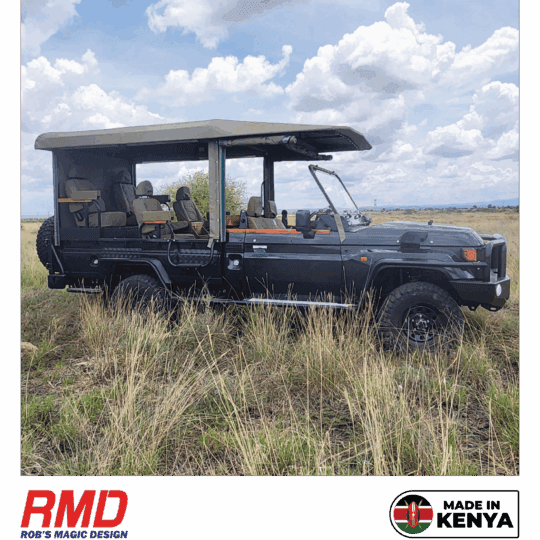 LAIKIPIA LUXURY - 4/5/6/7 SEATER STANDARD TRAY (Open Game Viewer - Land Cruiser 79)