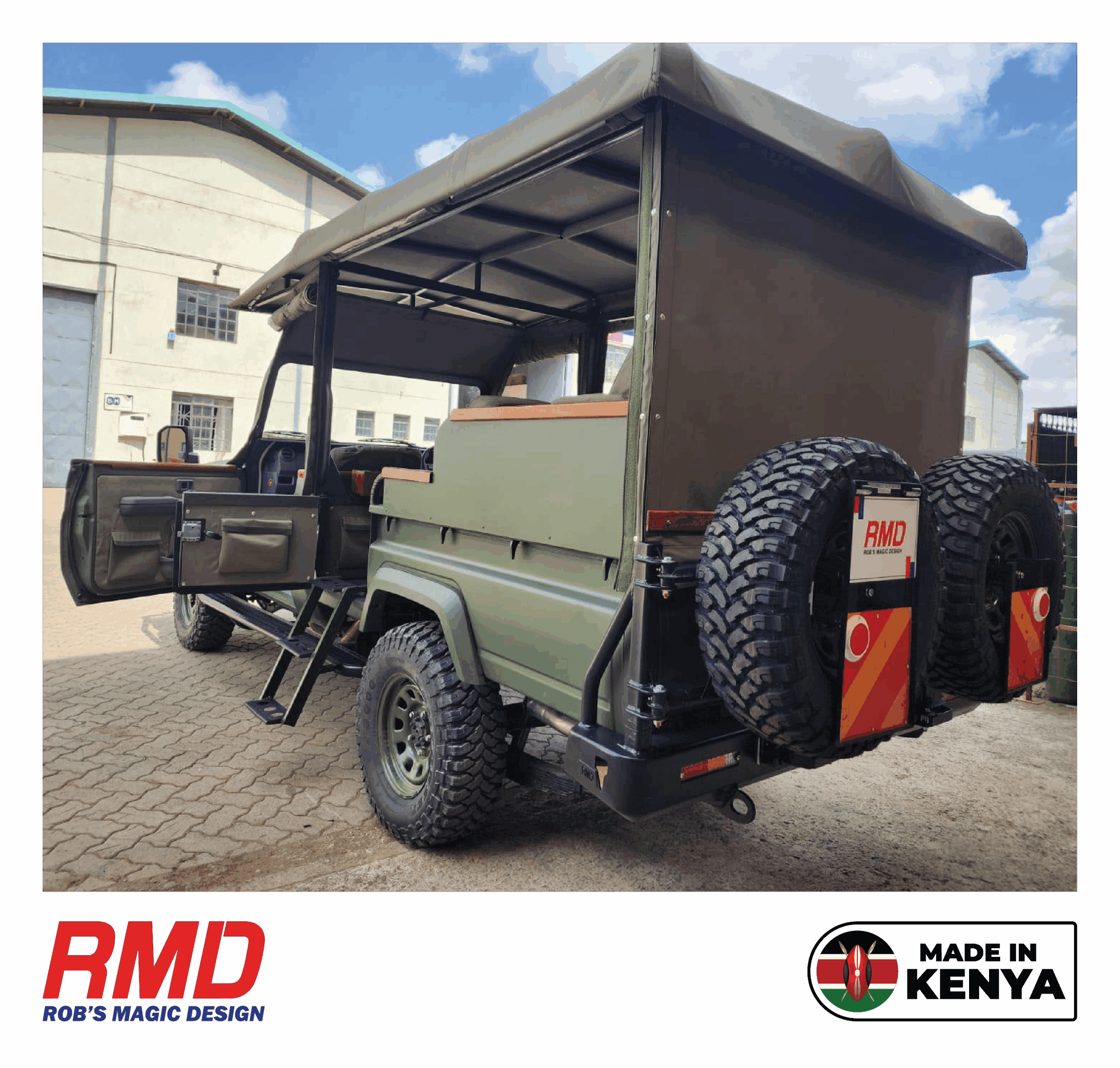 AMBOSELI LUXURY - 4/5/6 SEATER STANDARD TRAY (Open Game Viewer - Land Cruiser 79) - Image 3