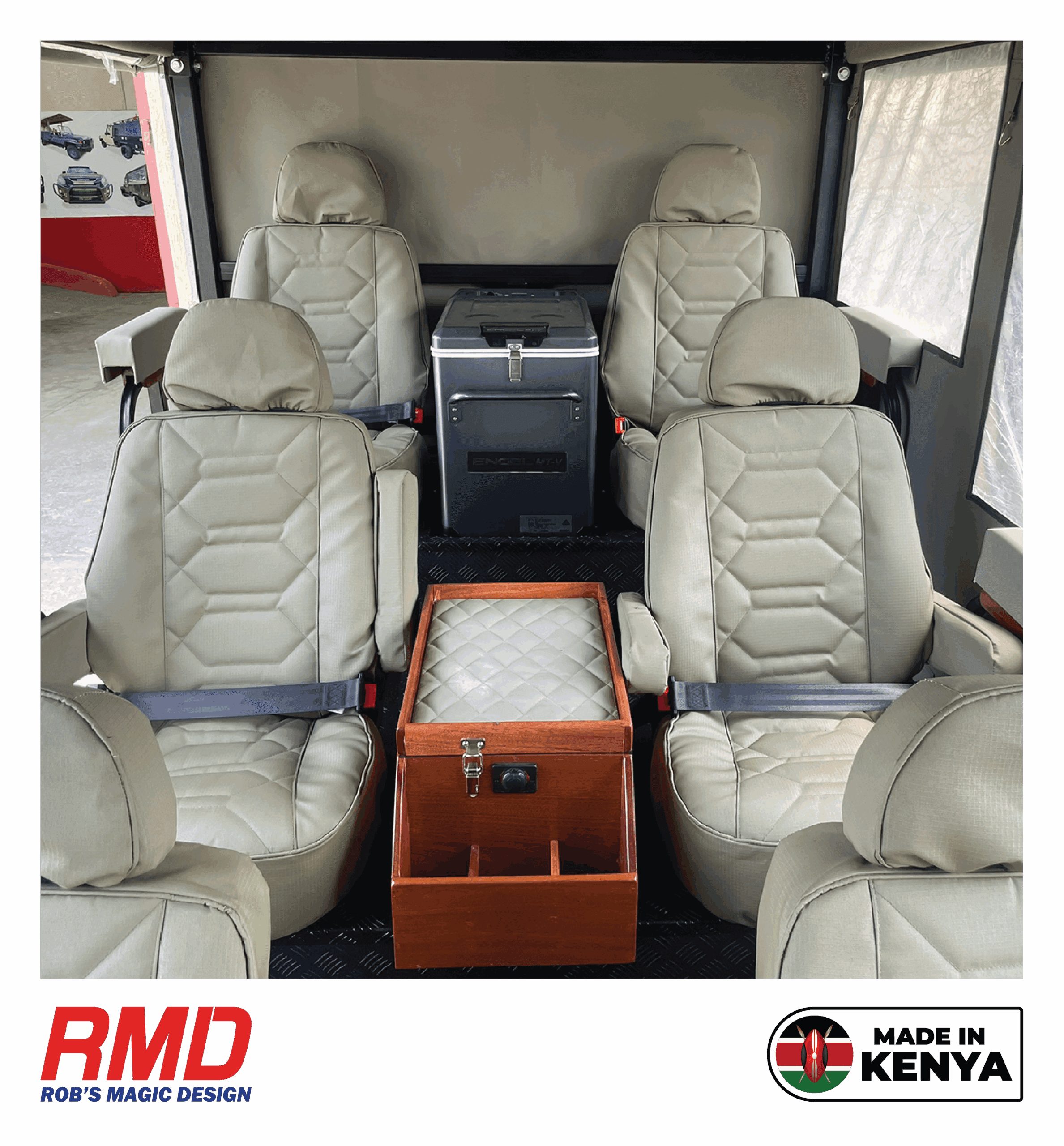 MARA LUXURY 7/8/10 - SEATER EXTENDED INTRAY (Open Game Viewer - Land Cruiser 79) - Image 3