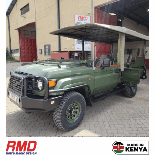 AMBOSELI LUXURY - 4/5/6 SEATER STANDARD TRAY (Open Game Viewer - Land Cruiser 79)