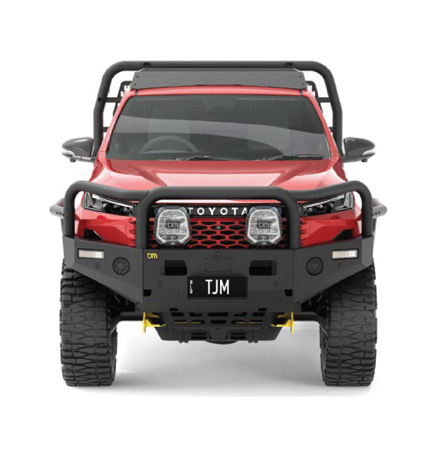 Toyota Hilux (+08/25 on) TJM Bull Bar T15 Steel Black