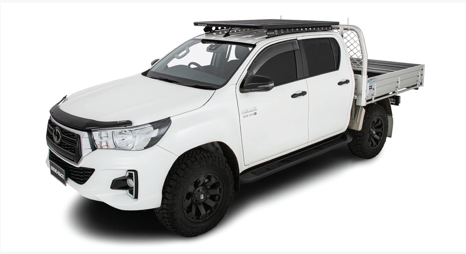 Toyota Hilux (+09/15 on) Double Cab Aluminium Pioneer Platform with Back Bone System